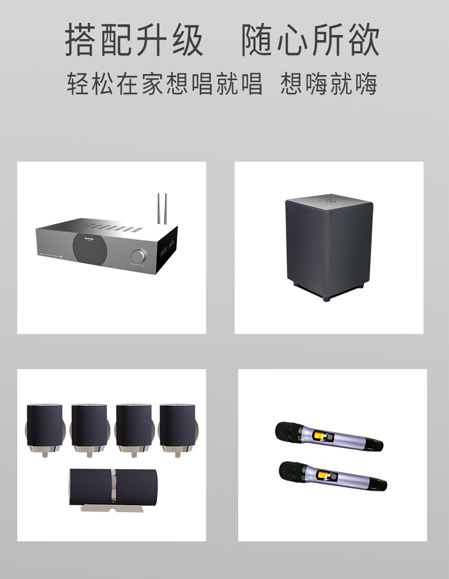 英嘉尼臻愛暢銷套餐5.1客廳影K影院音響系統(tǒng)